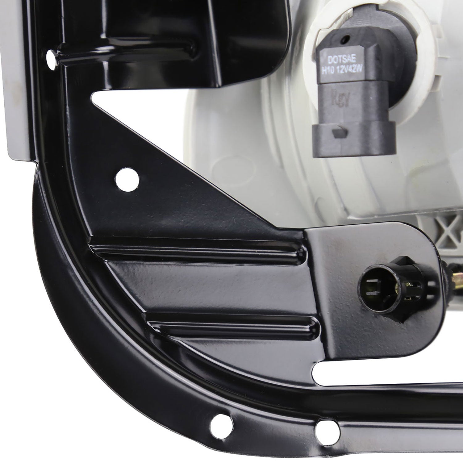 2009-2012 Dodge RAM 1500/ 2010-2018 RAM 2500/3500 H10 Fog Lights Chrome/Clear