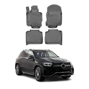 2020-2026 Mercedes GLE Class V167 Floor Mats Liners Full Set All Weather Black