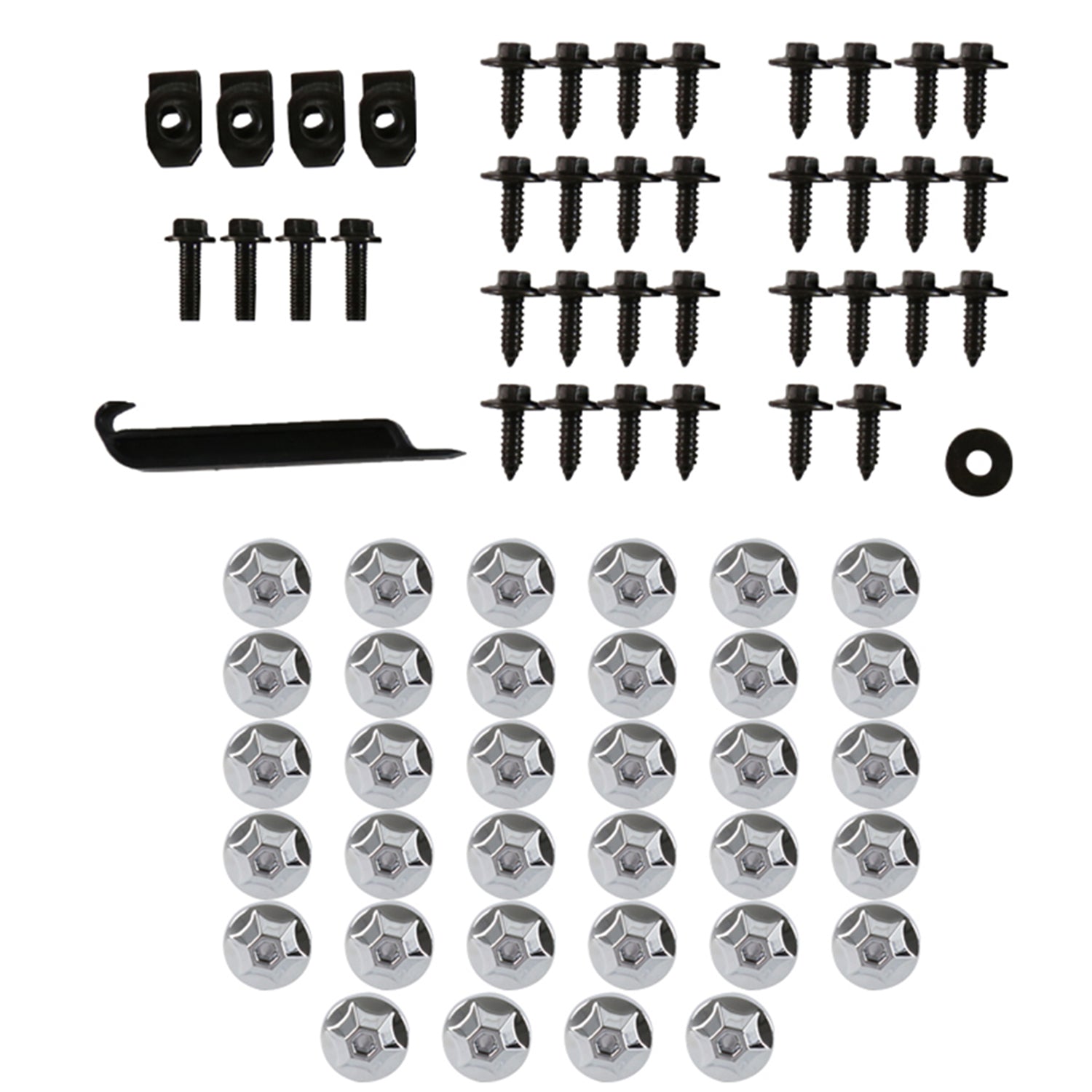 2016-2021 Toyota Tacoma Textured Rivet Style Fender Flares Wheel Protector