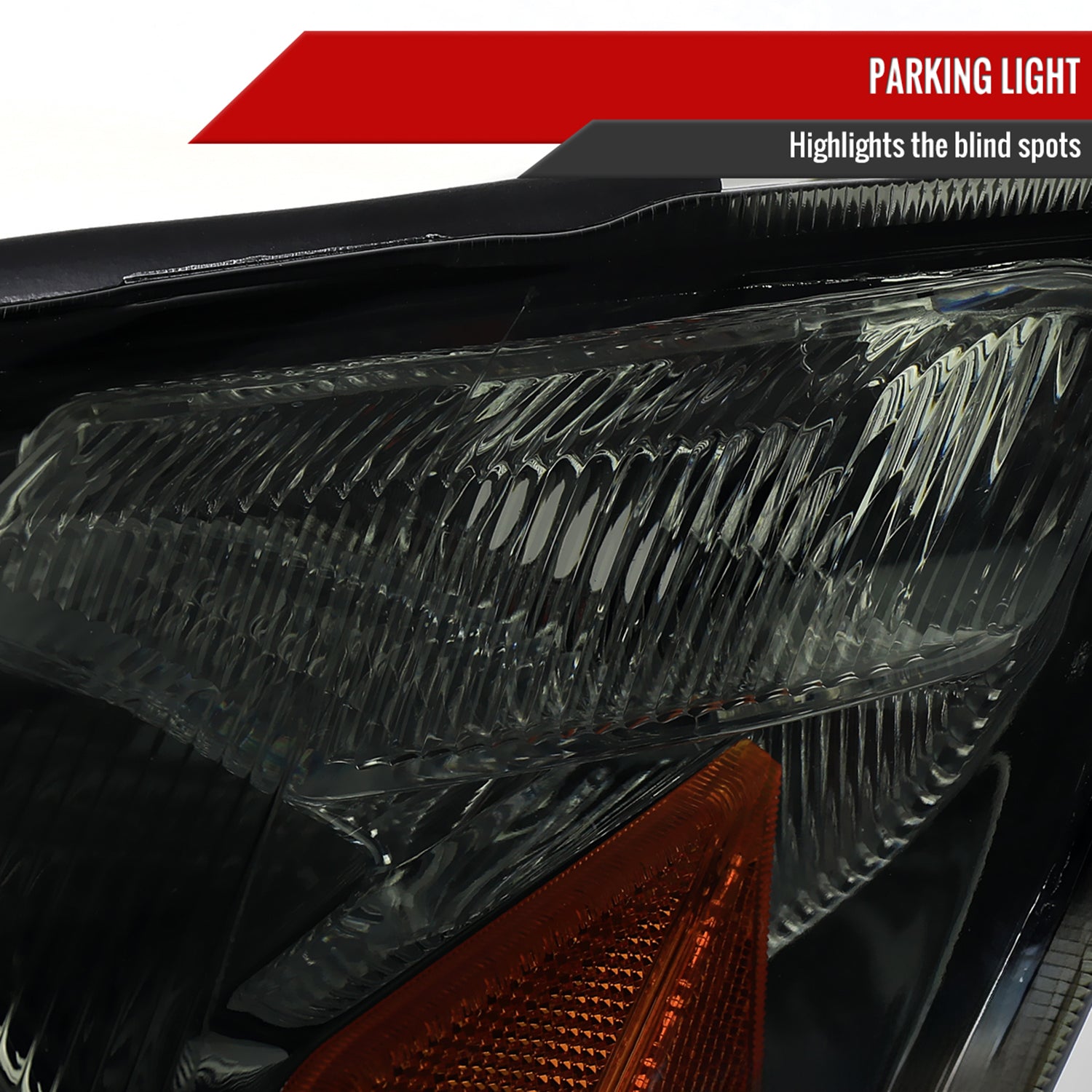 2003-2005 Toyota 4Runner Factory Style Headlights Chrome Housing/Smoke Lens