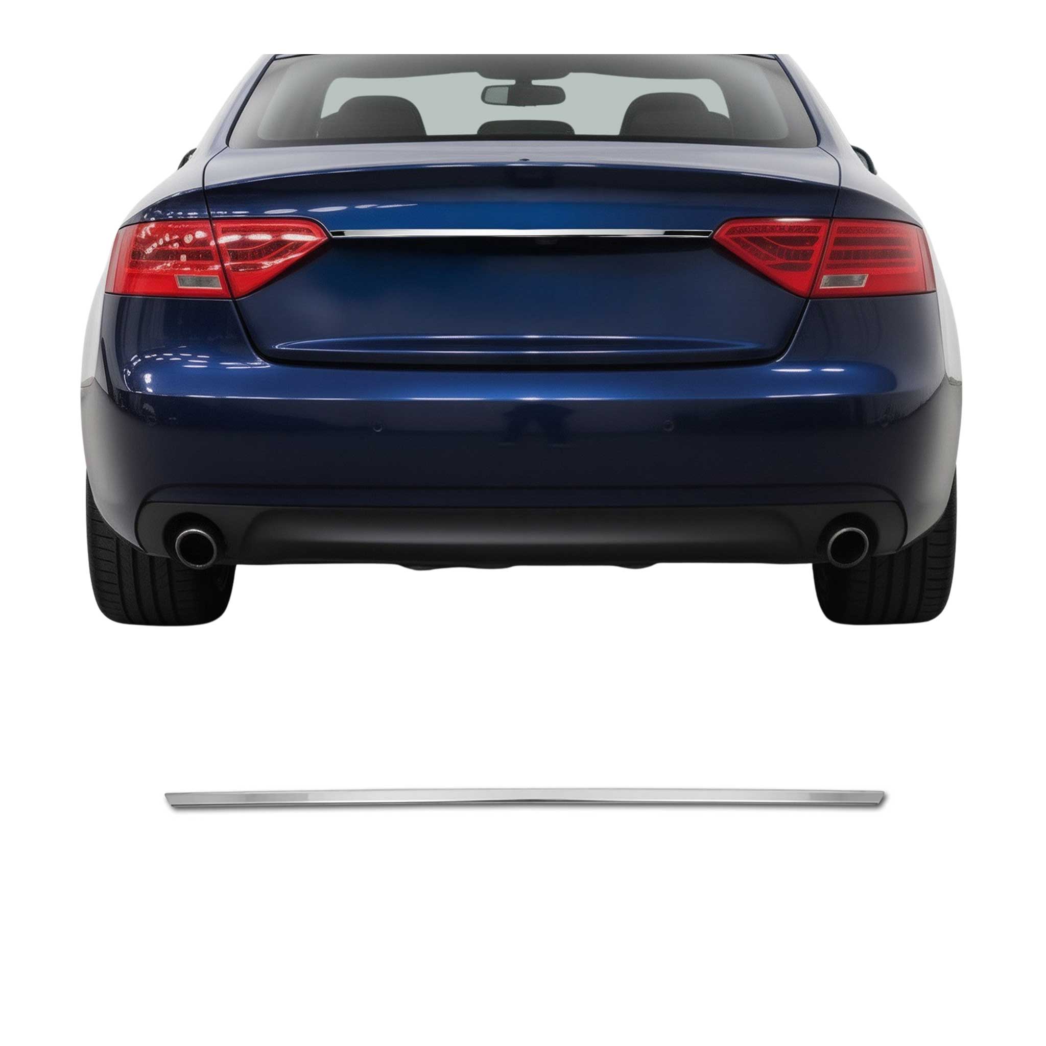 2013-2016 Audi A5 Sportback FL Trunk Tailgate Door Handle Cover Stainless Steel