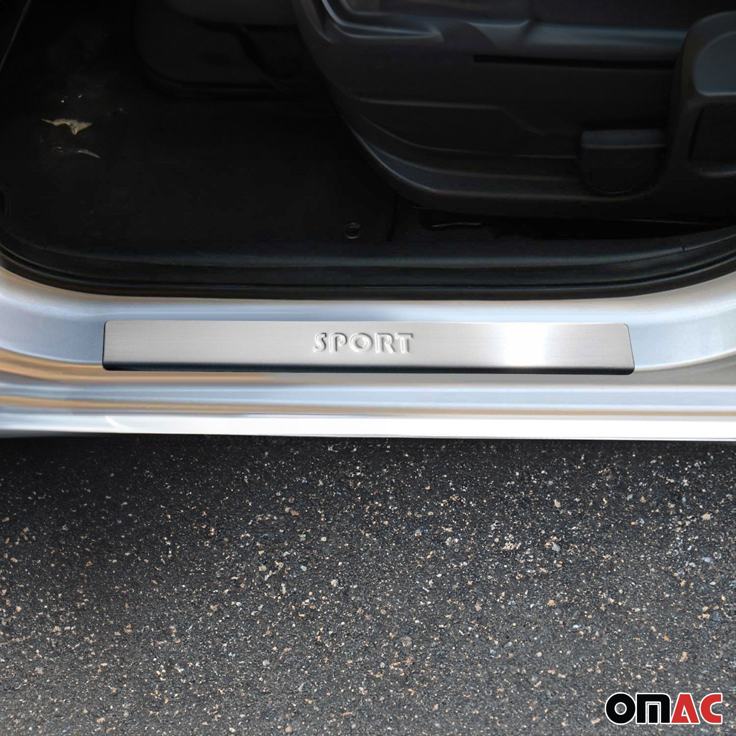 2000-2004 Ford Focus Hatchback Door Sill Scuff Plate Scratch Protector Stainless Steel