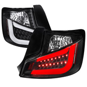 2011-2013 Scion tC V2 LED Tail Lights Matte Black Housing/Clear Lens