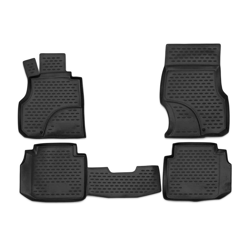 2006-2010 Infiniti M35X Floor Mats Liners Full Set All Weather Black