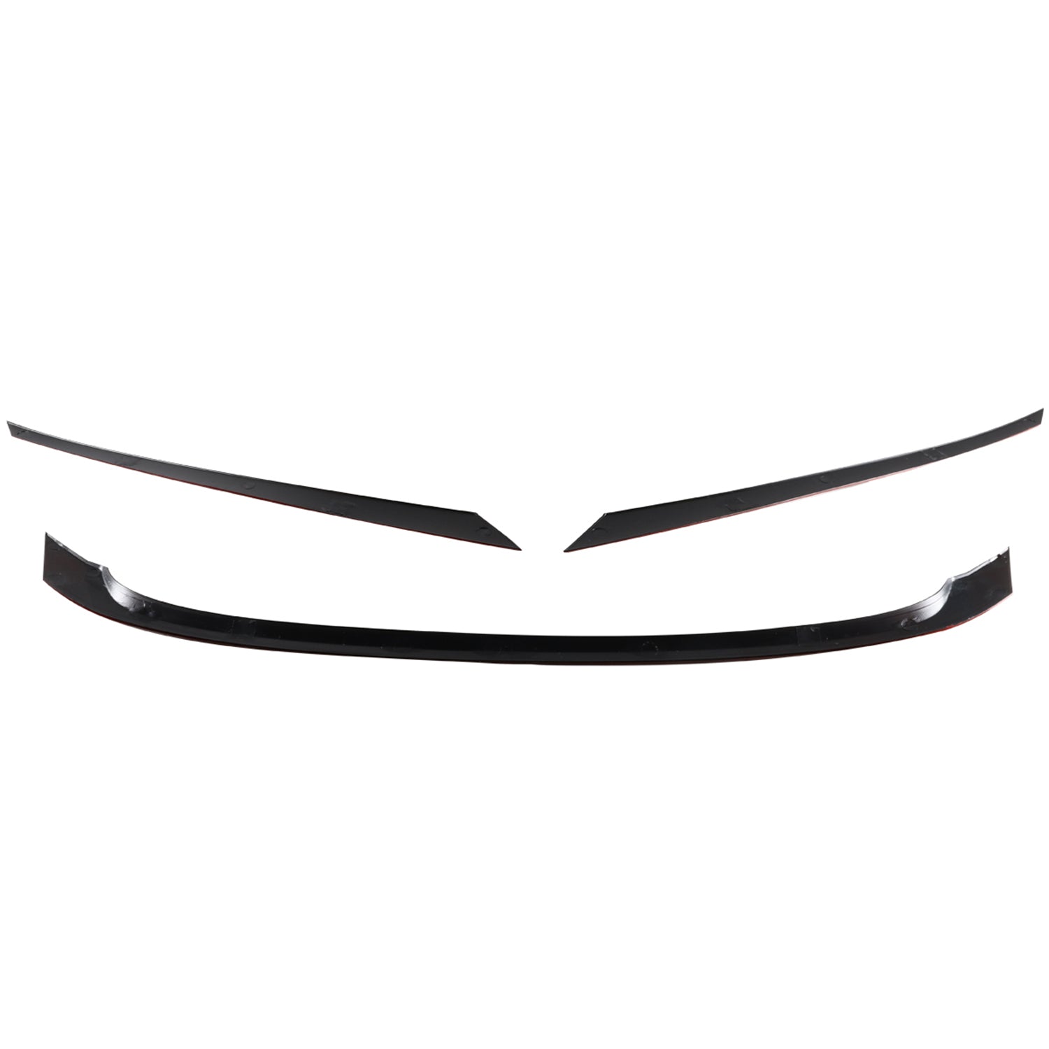 2016-2018 Honda Civic FK8 Red ABS Grille Trim Covers