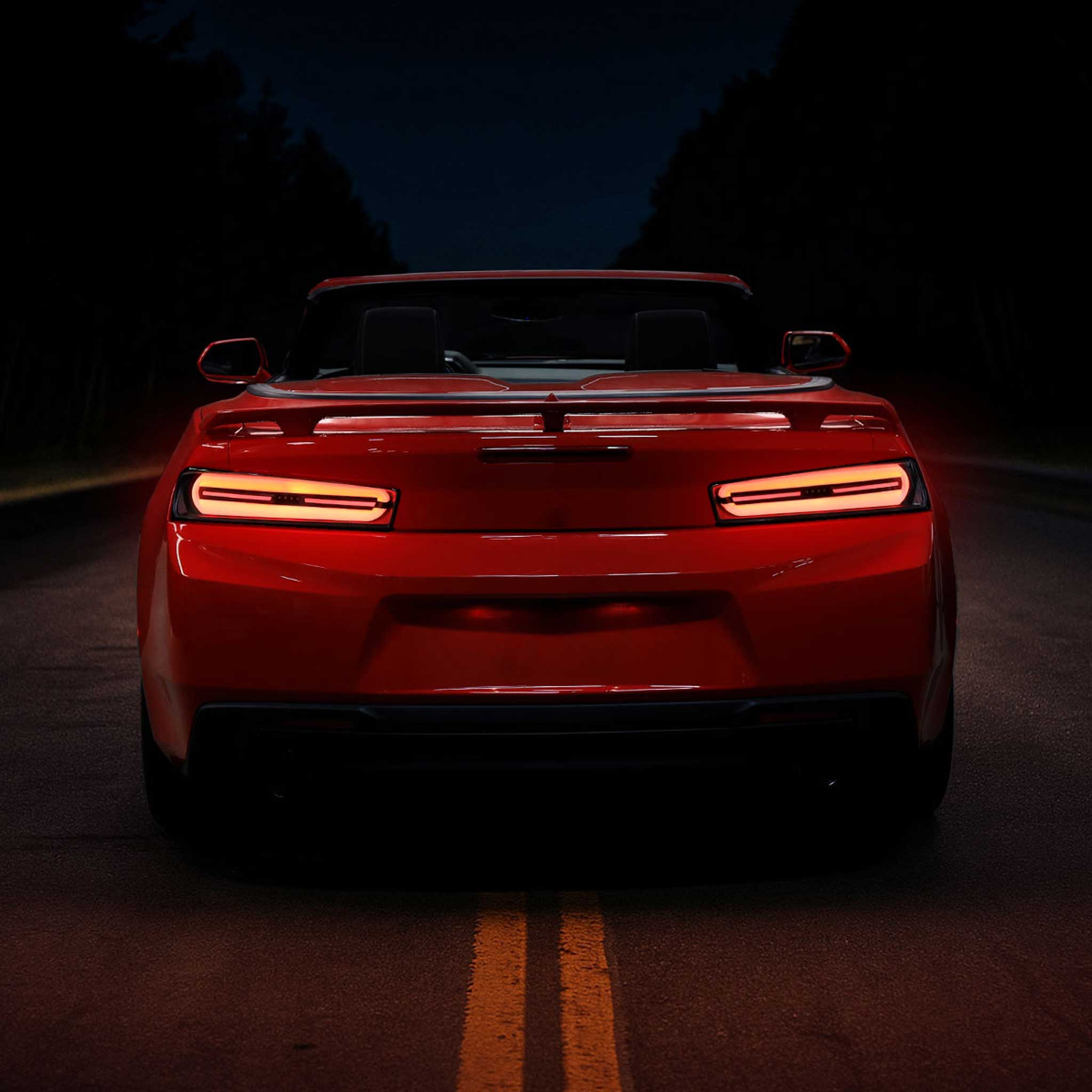 For Chevrolet Camaro 2016-2018 Full LED Tail Light Sequential Signal For OE LED