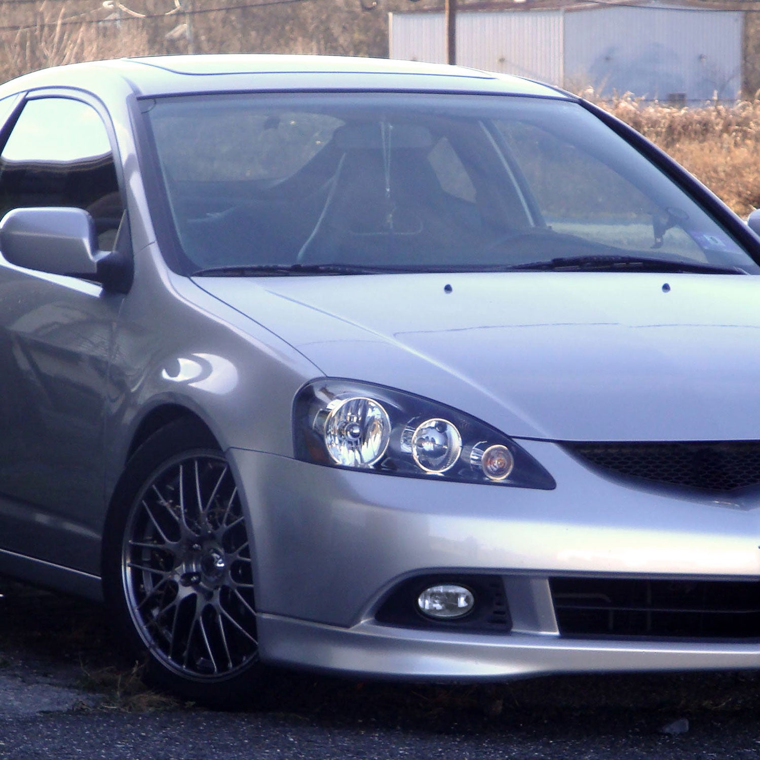 2005-2007 Acura RSX H11 Fog Lights Kit Chrome Housing/Clear Lens