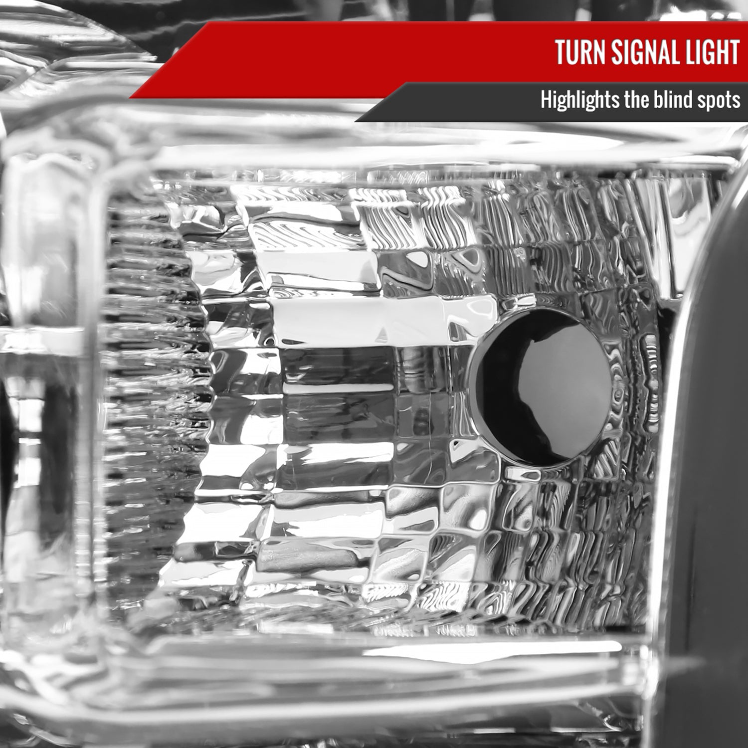 2015-2017 Ford F-150 Replacement Factory Style Headlights Chrome/Clear Lens