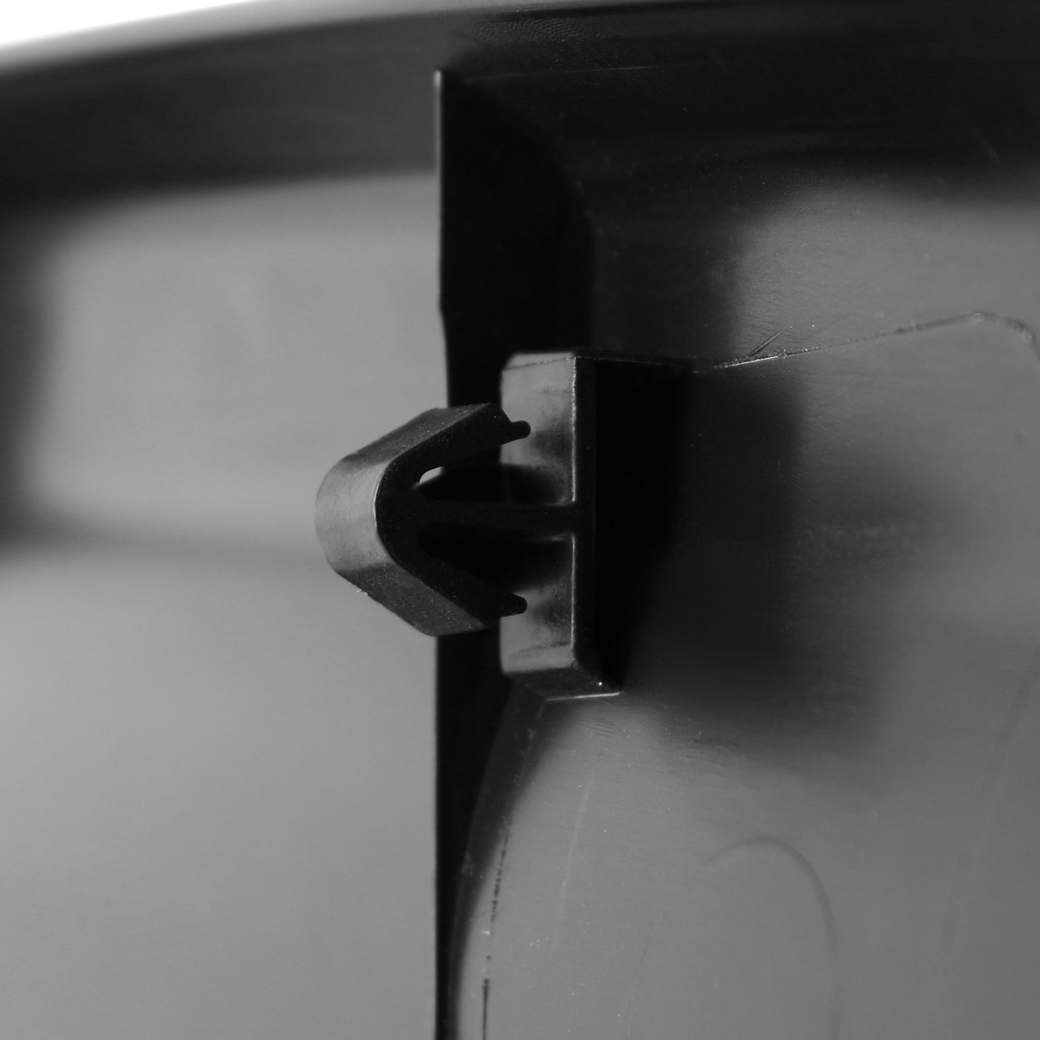 2009-2019 Dodge Ram 1500 2500 3500 ABS Black Tailgate Cap Moulding Cover