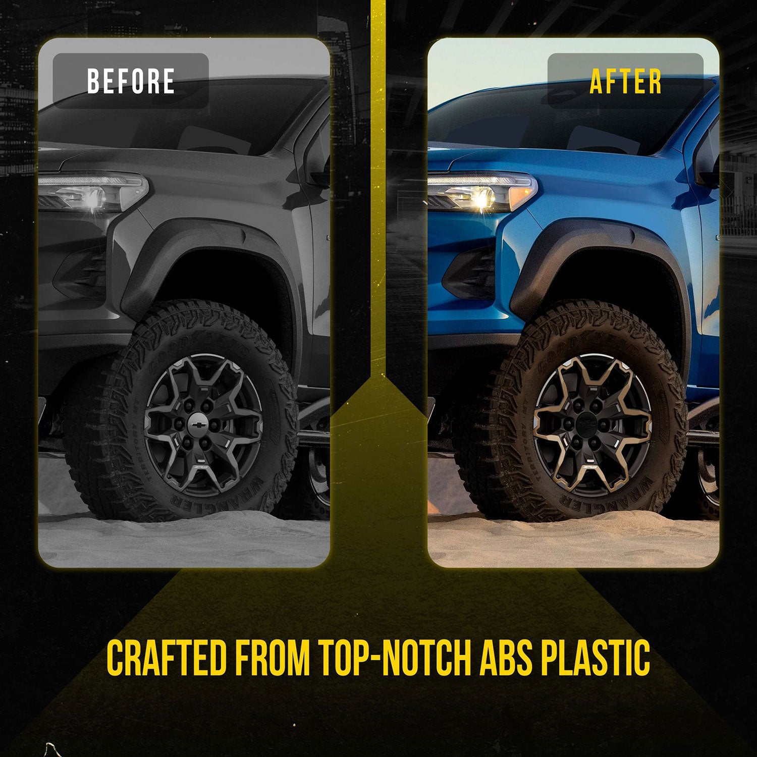 2013-2023 Chevrolet Traverse Licensed Wheel Cap Emblem Set Gloss Black 4Pcs ABS Plastic