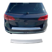 2012-2014 VW Passat B7 Wagon Rear Bumper Guard Stainless Steel Glossy