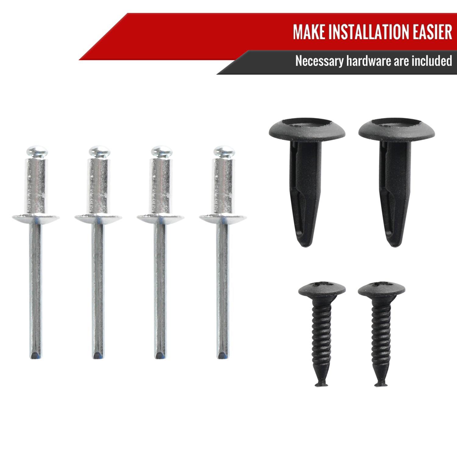 2015-2020 Ford F-150 Black Trunk Tailgate Molding Cap Top Protector Cover