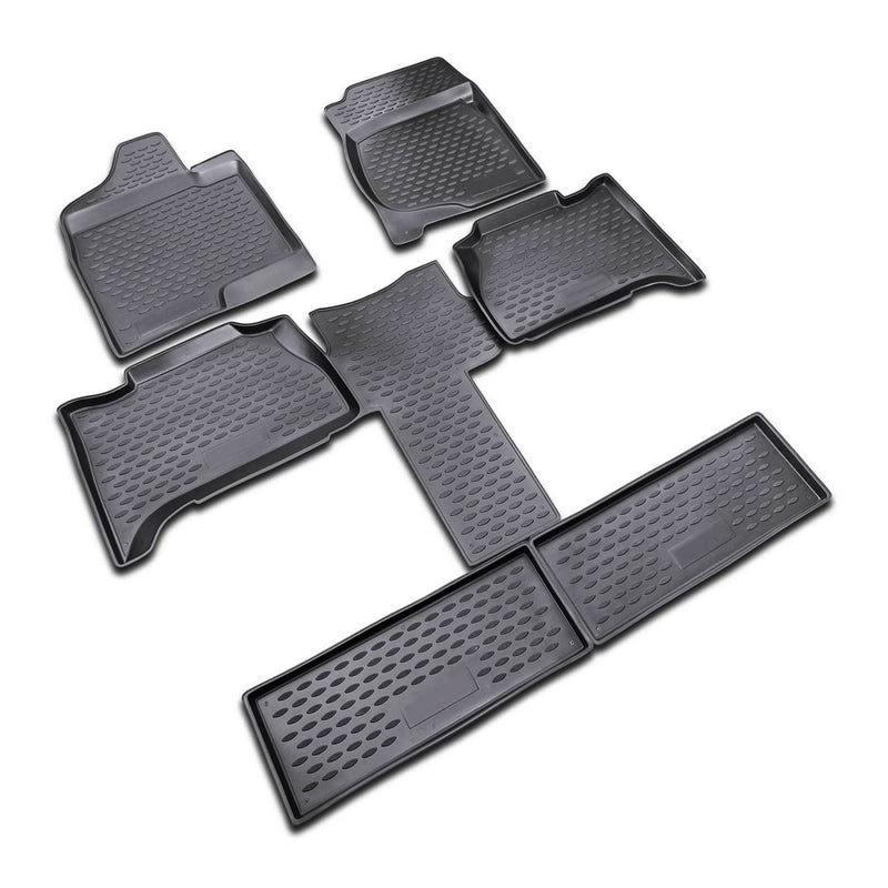 2021-2024 Cadillac Escalade Floor Mats Liners Full Set All Weather Black