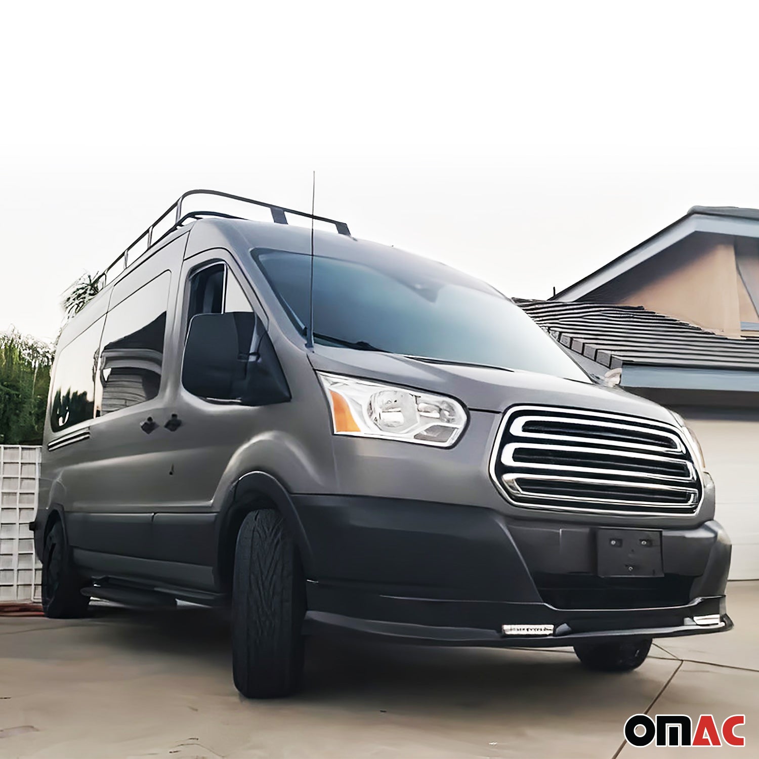 2015-2020 Ford Transit Local Pickup Front Bumper Lip Splitter Paintable