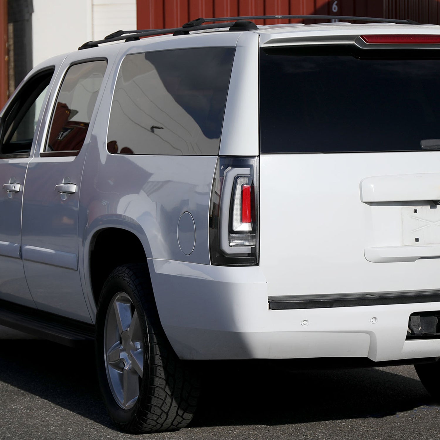 2007-2014 Chevy Tahoe/Suburban/Yukon/Denali LED Signal Tail Lights Matt Black