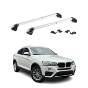 2015-2018 BMW X4 Roof Rack Cross Bars Silver