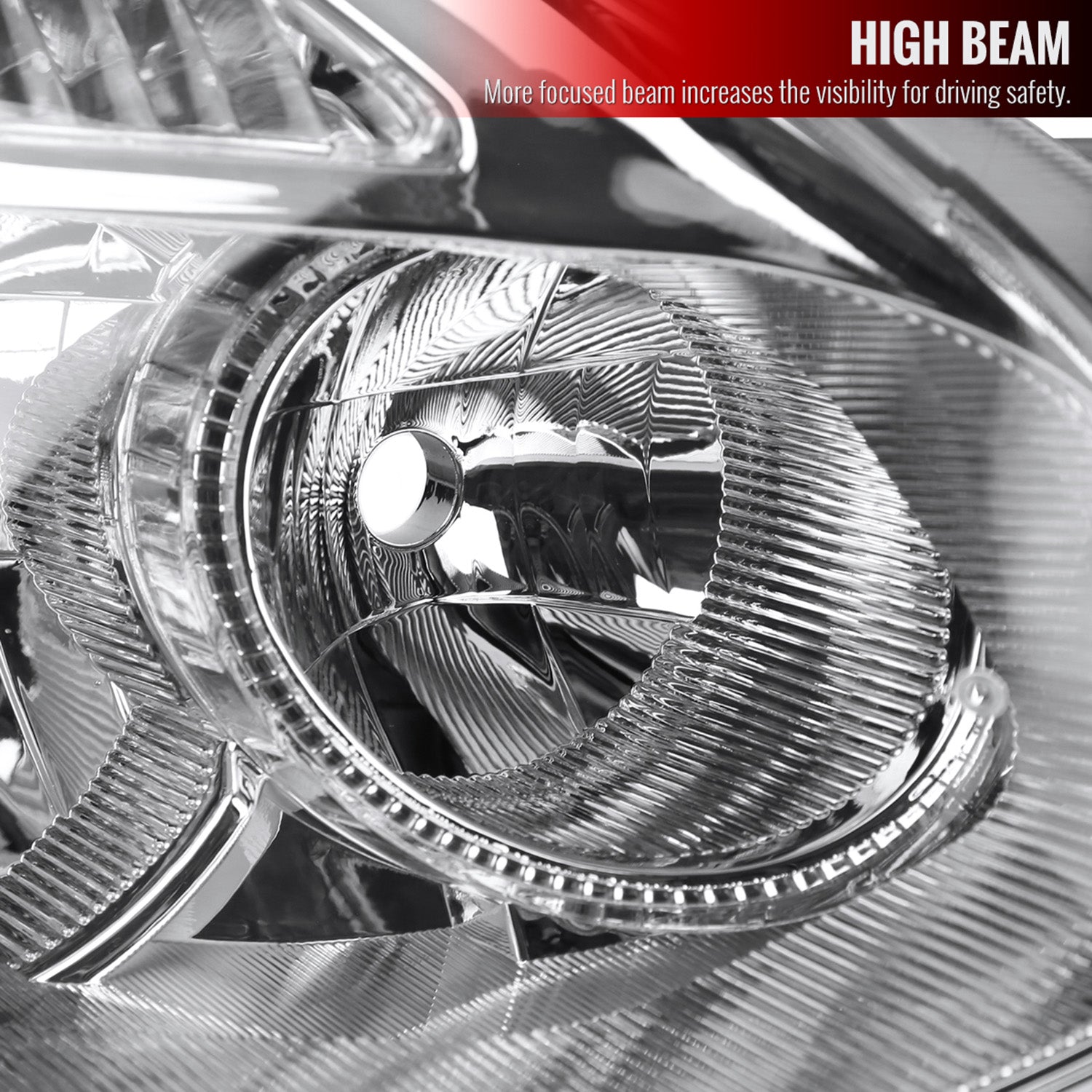 2008-2013 Nissan Rogue/ Rogue Select Headlight Amber Reflector Passenger Side