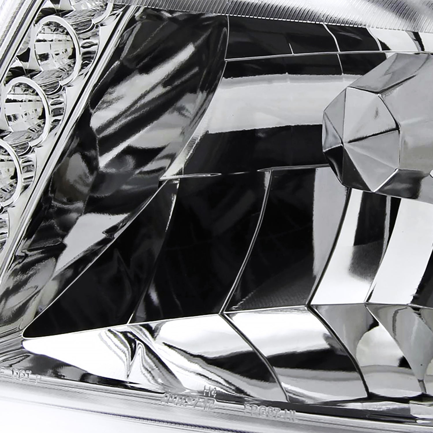 1998-2000 Ford Ranger Factory Style Headlights Chrome Housing/Clear Lens