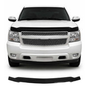 2007-2014 Chevrolet Tahoe Front Bug Shield Hood Deflector 1 Pc Smoke Stick Install