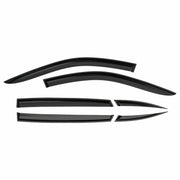 Clim Art Wind Deflectors for Honda Accord 2018-2022 Shatterproof Tape-On Dark 6x