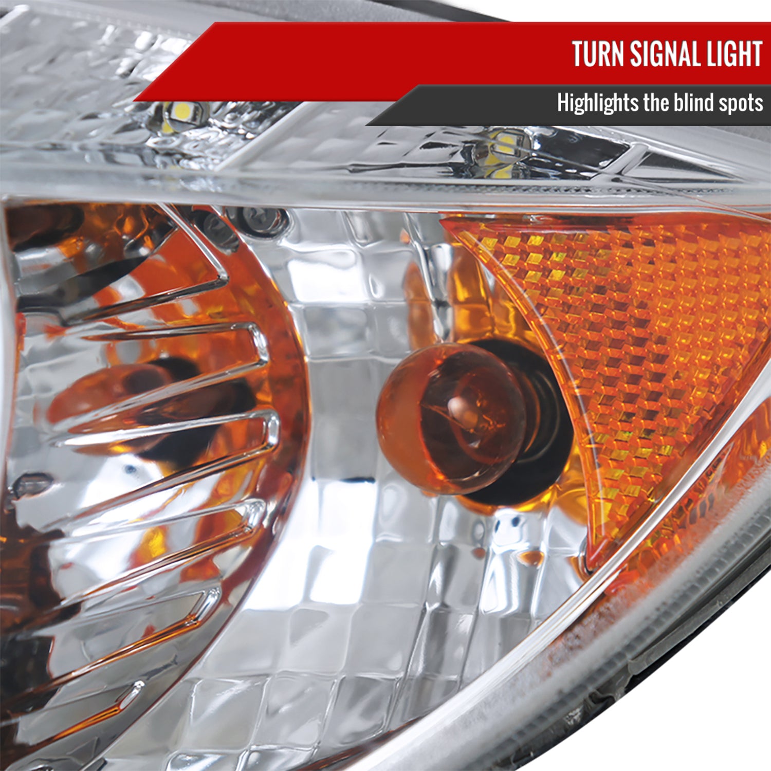 2004-2013 BMW E81 E82 E87 E88 Dual Halo Projector Headlights LED Light Chrome