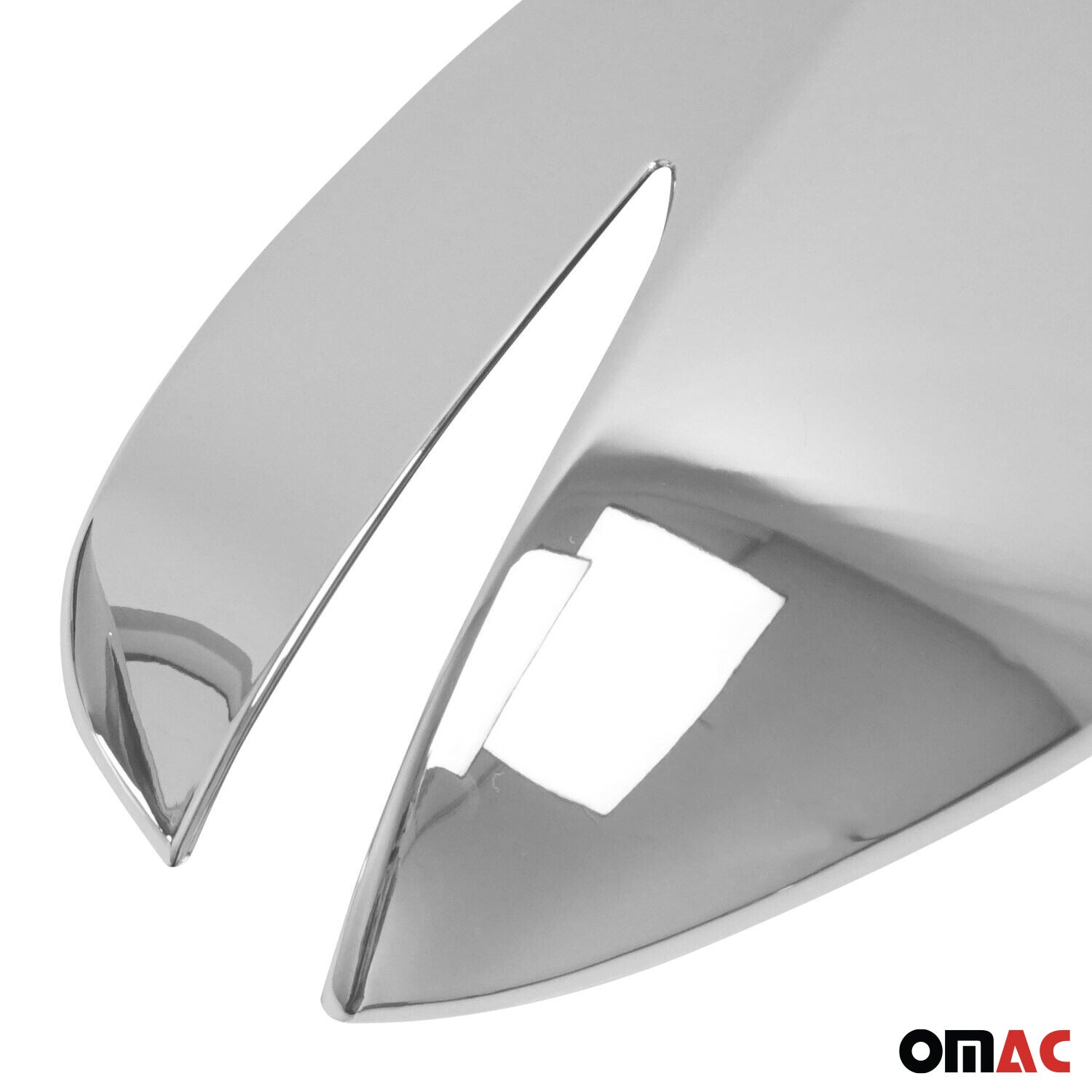 2017-2025 Mazda CX-5 Side Mirror Cover Caps Chrome Silver 2 Pcs