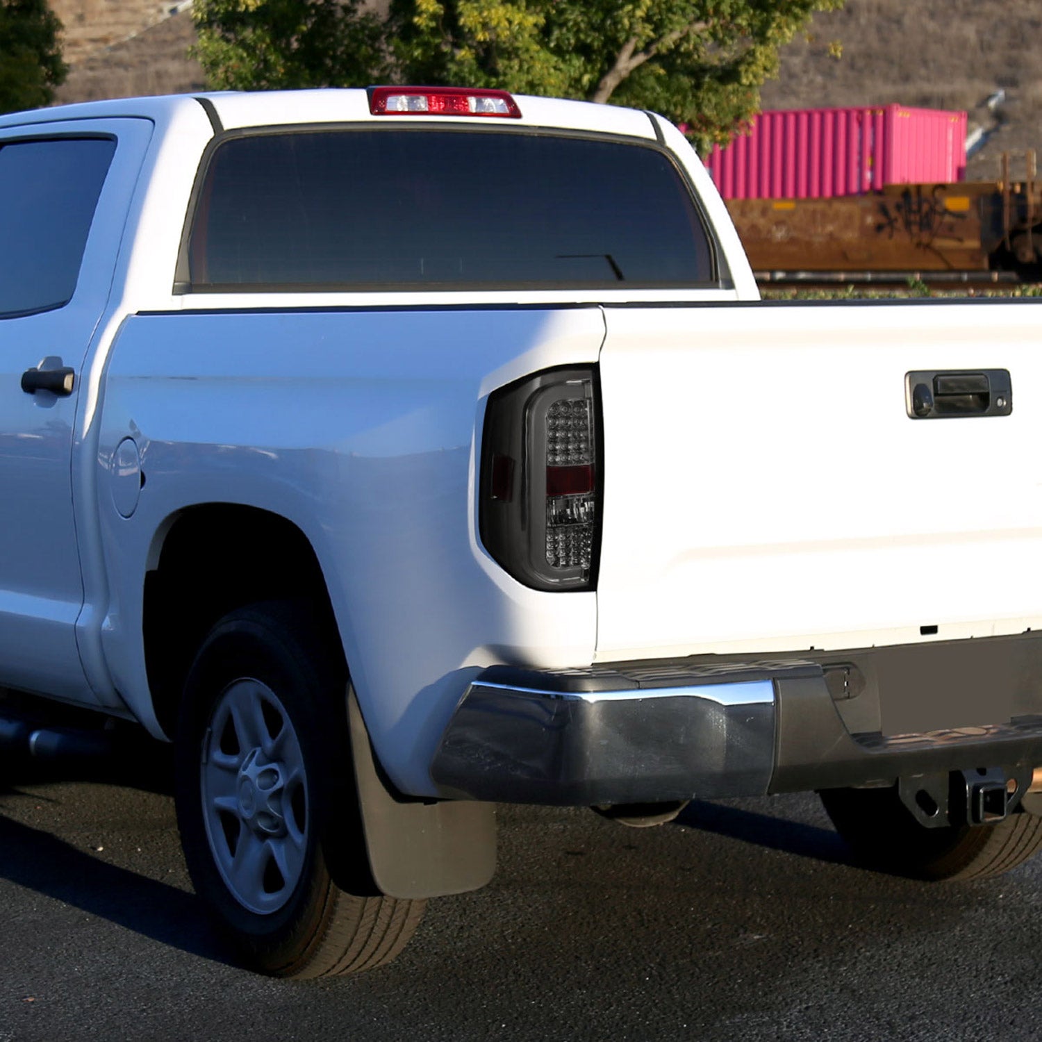 2014-2021 Toyota Tundra Sequential LED Tail Lights Chrome Housing/Smoke Lens