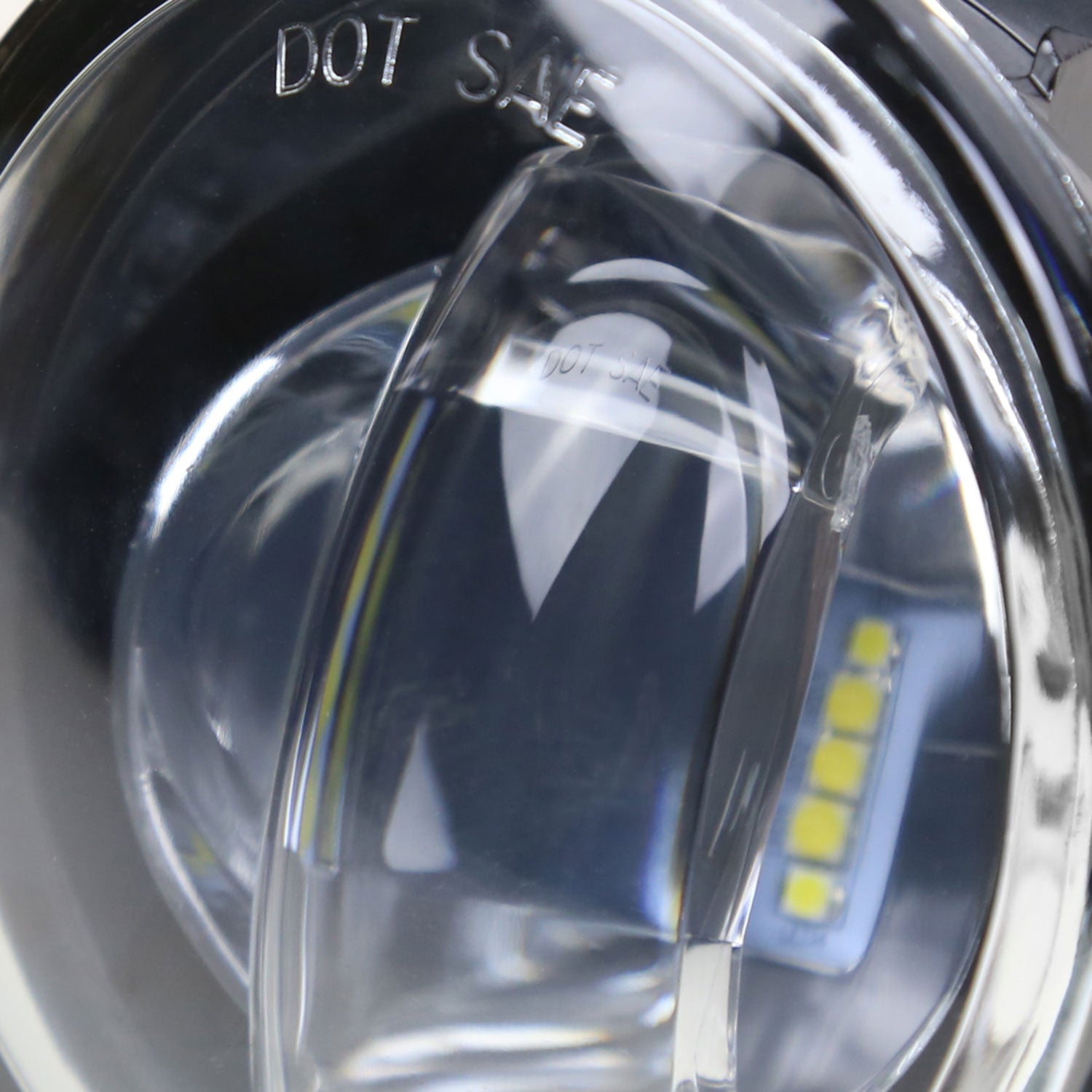 2006-2015 Toyota Lexus SMD LED Projector Fog Lights Kit Chrome/Clear Lens