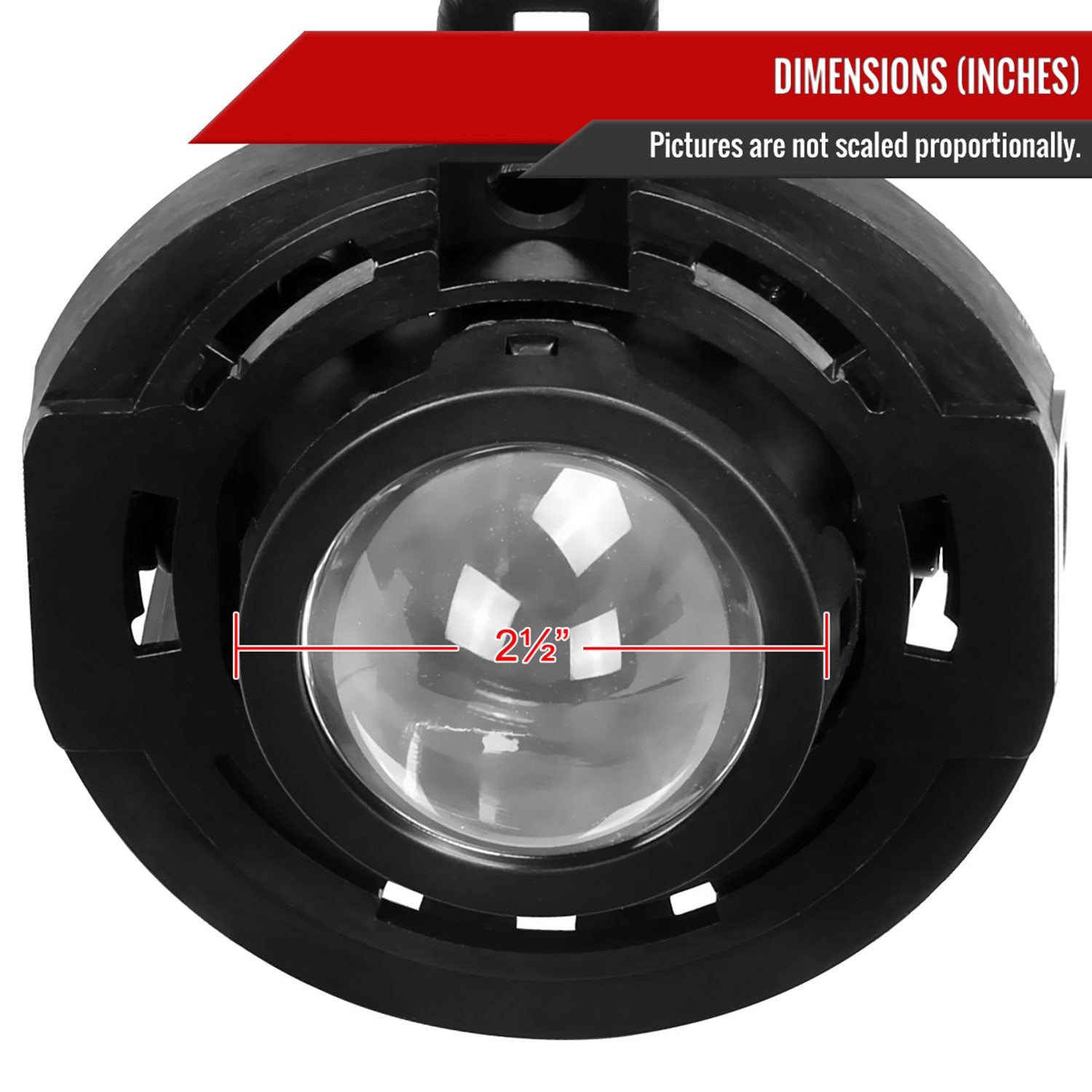 2011-2019 Chrysler 200/300 /Challenger / Jeep Grand Cherokee Fog Lights Chrome