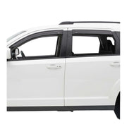 2009-2020 Dodge Journey Window Visor Vent Rain Deflector 4Pcs Smoke