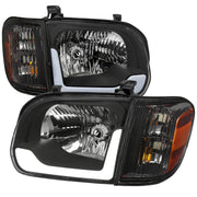 2005-2006 Toyota Tundra/05-2007 Sequoia LED Headlights Corner Lamps Amber &Black