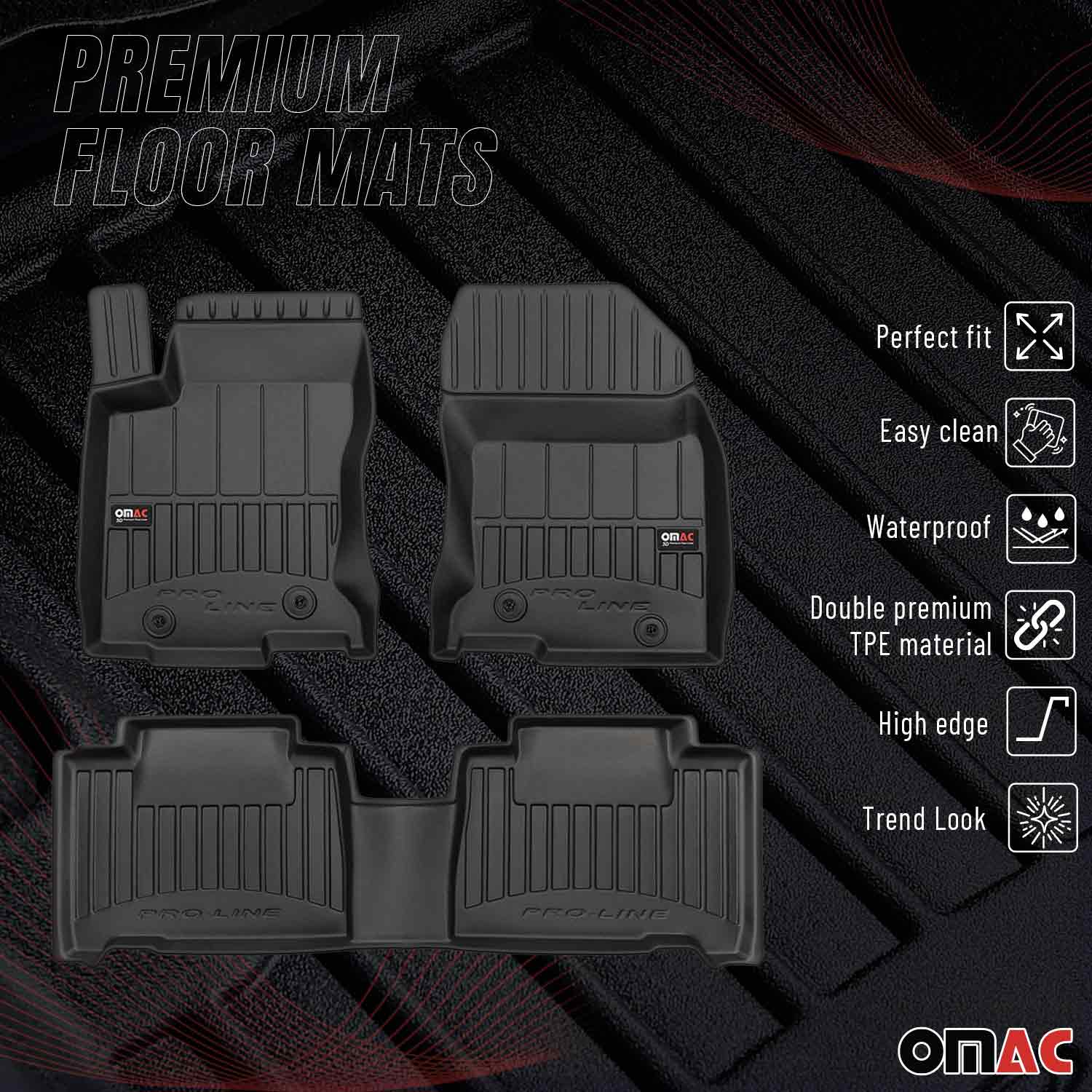 2015-2021 Lexus NX 200 NX 300 NX 300h Premium Floor Mats Liners Full Set All Weather Heavy Duty