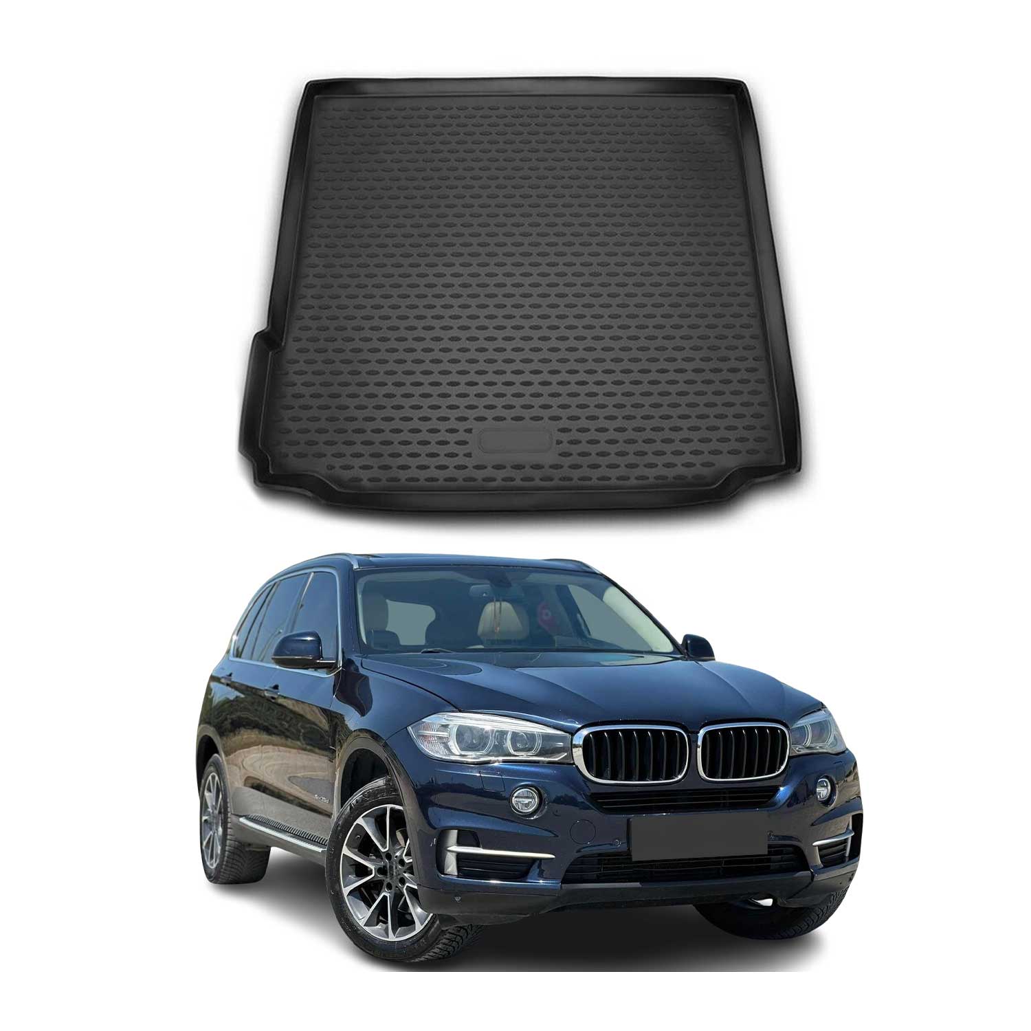 2014-2018 BMW X5 F15 F85 Cargo Liner Trunk Mat All Weather Black