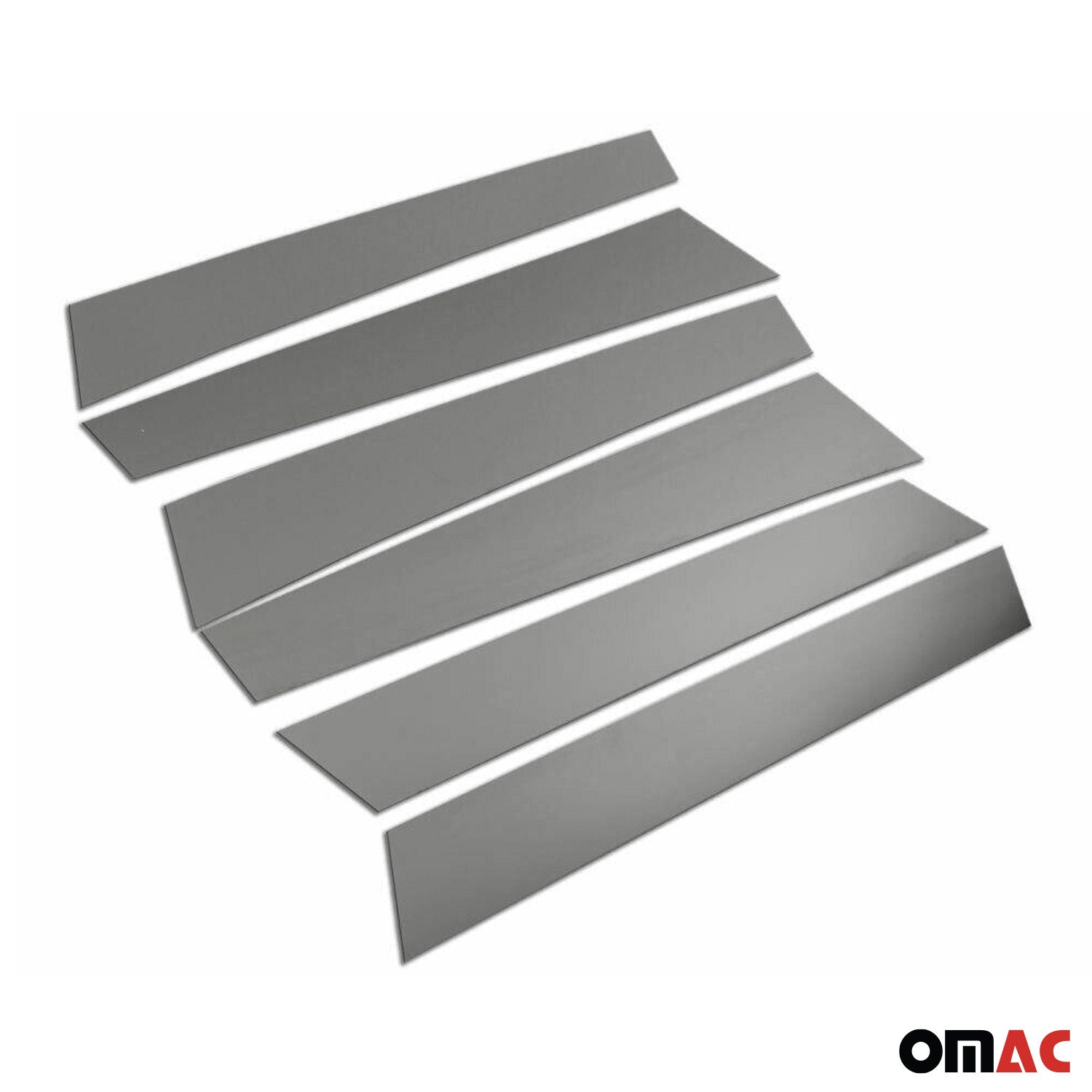 2014-2017 Land Rover Range Rover Sport Window B Pillar Posts Door Trim Stainless Steel