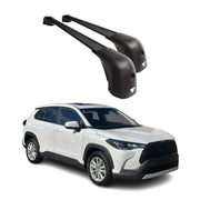 2022-2026 Toyota Corolla Cross Roof Racks Cross Bars Black