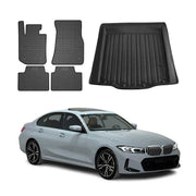 2021-2026 BMW 3 Series G20 Sedan 2019-2026 / M3 G80 Floor Mats & Cargo Liner Full Set All Weather