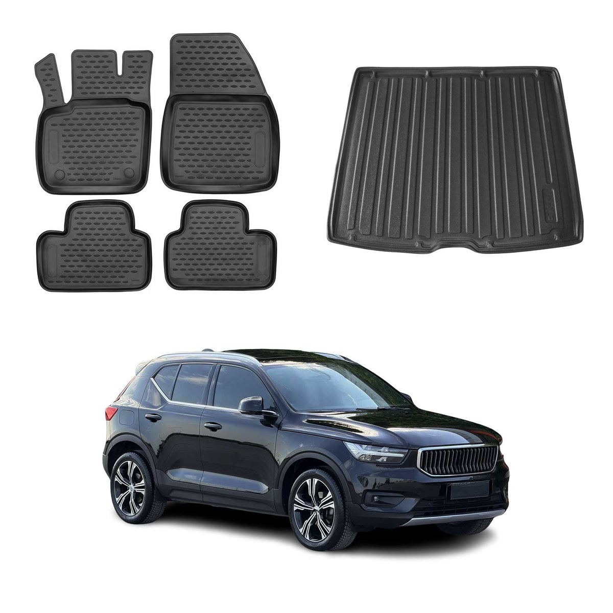 OMAC Floor Mats & Cargo Liners for Volvo XC40 2019-2026