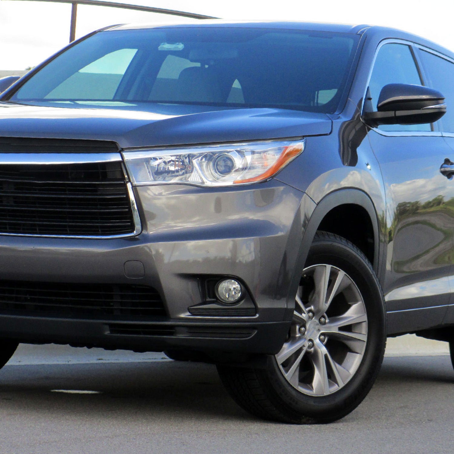 2014-2016 Toyota Highlander H16 Fog Lights Kit Chrome Housing/Clear Lens