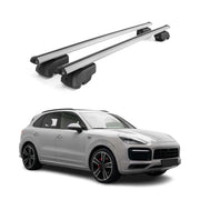 2019-2026 Porsche Cayenne Roof Rack Cross Bars Silver