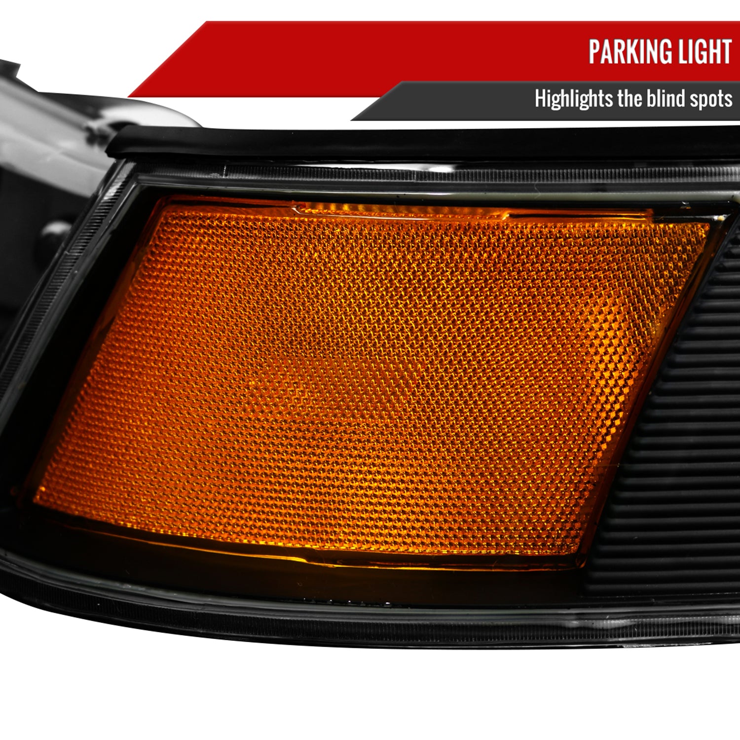 1998-2002 Mercury Grand Marquis Factory Headlights Corner Signal Lights