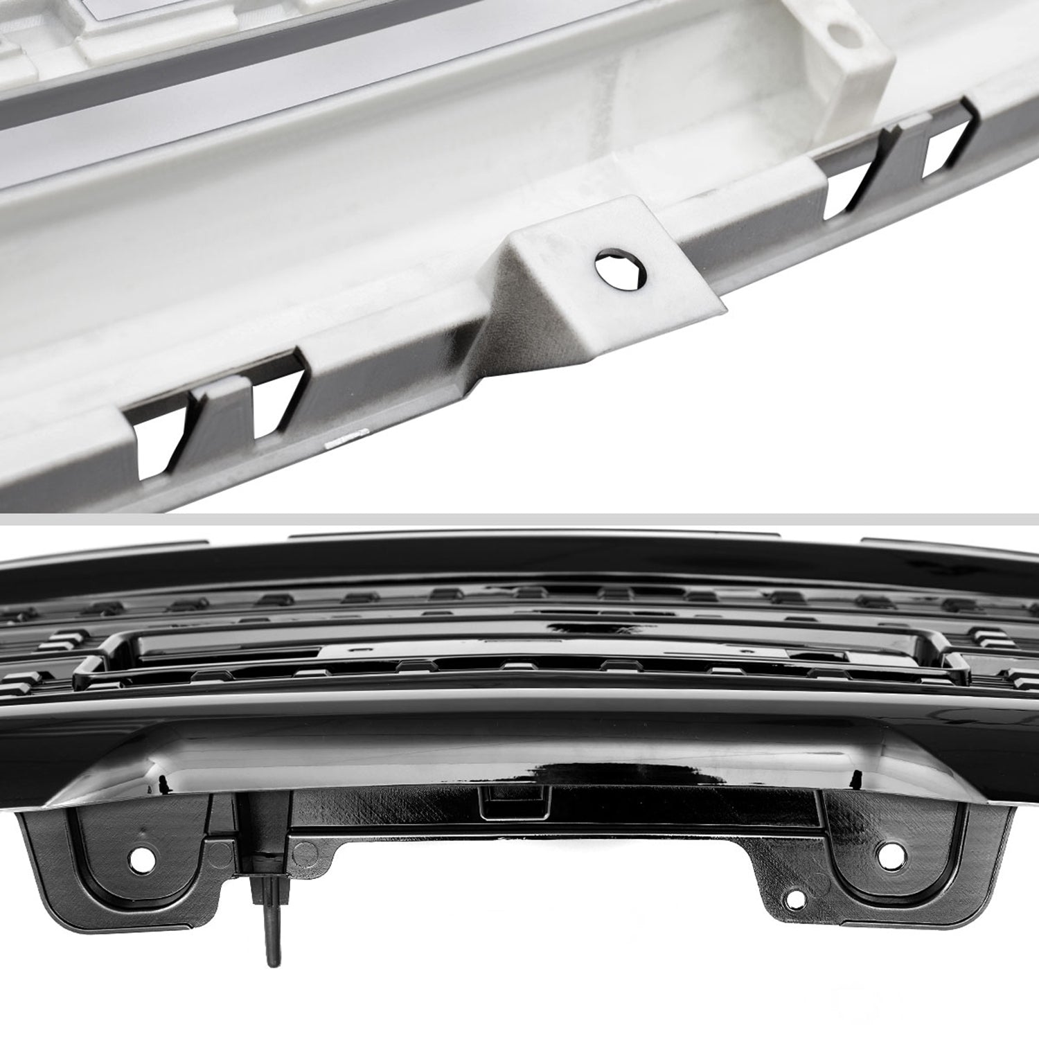 2016-2018 GMC Sierra 1500 Glossy Mesh Denali Style Hood Replacement Grille