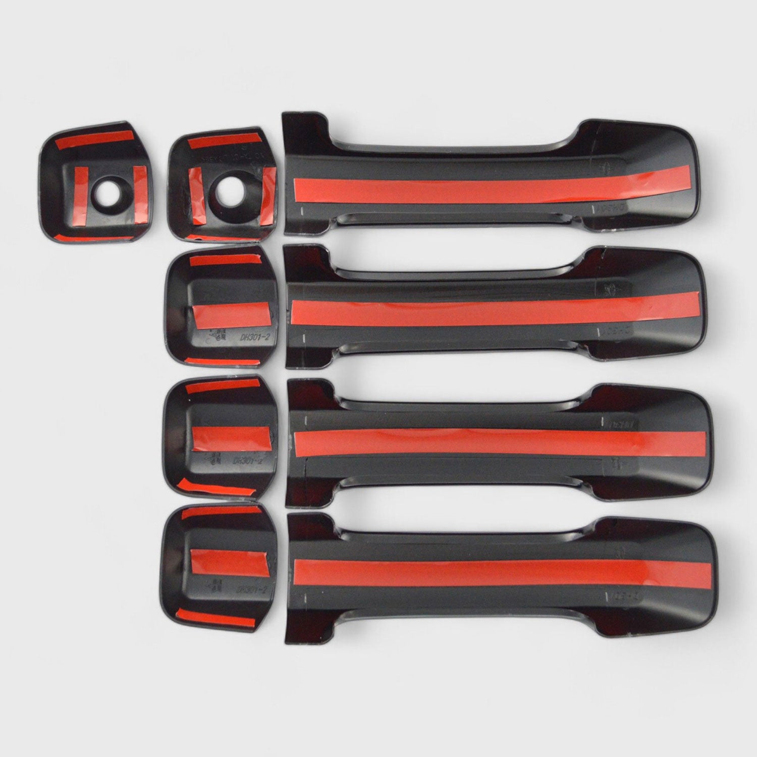 2007-2022 Toyota Tundra / Sequoia Door Handle Cover Gloss Black 9Pcs ABS Plastic