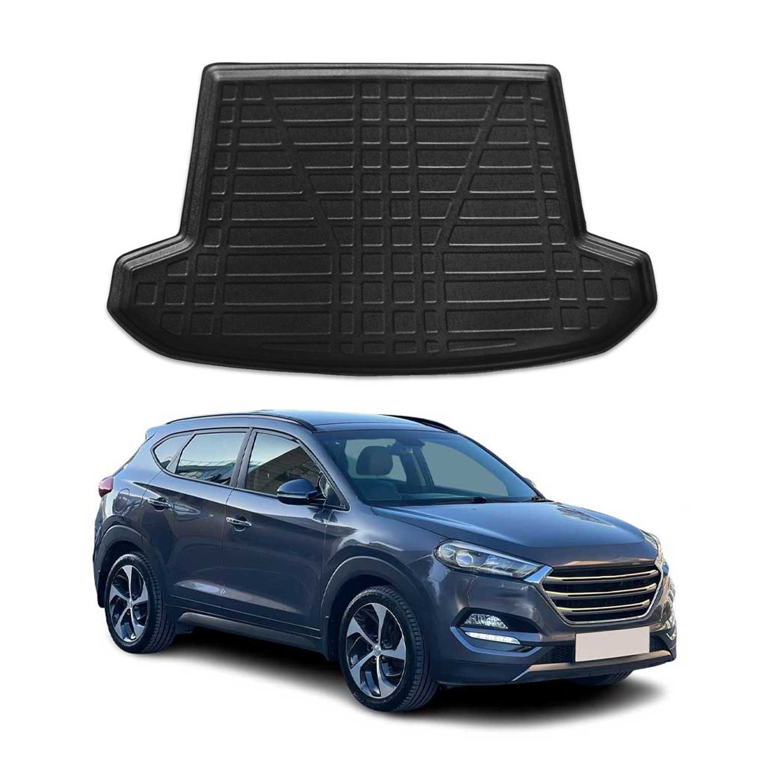 2015-2020 Hyundai Tucson Cargo Liner Trunk Mat All Weather Black
