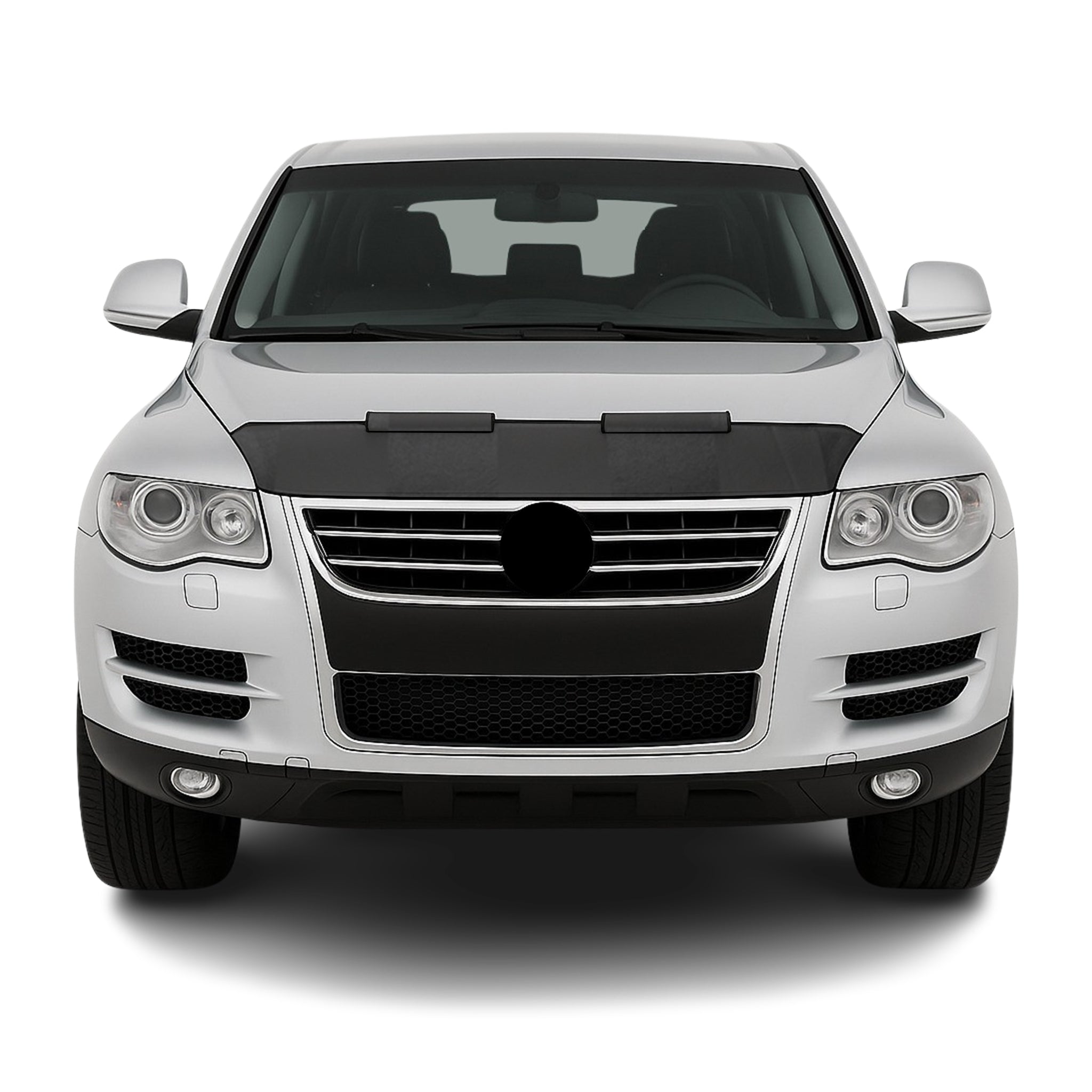 2004-2010 VW Touareg Car Bonnet Mask Hood Bra Black Chequered 1 Pc