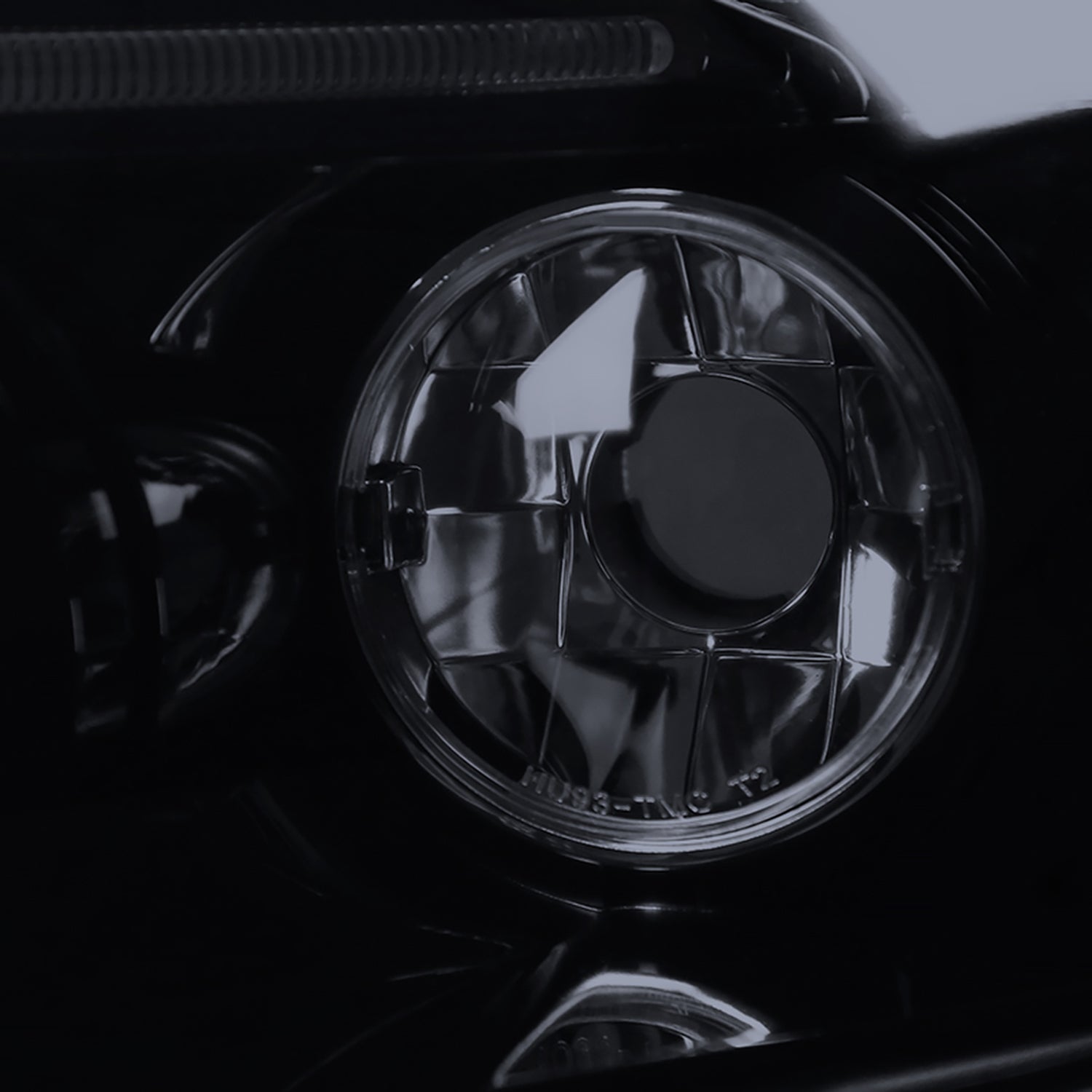 1997-2000 VW Passat Dual Halo Projector Headlights Glossy Black/Smoke Lens