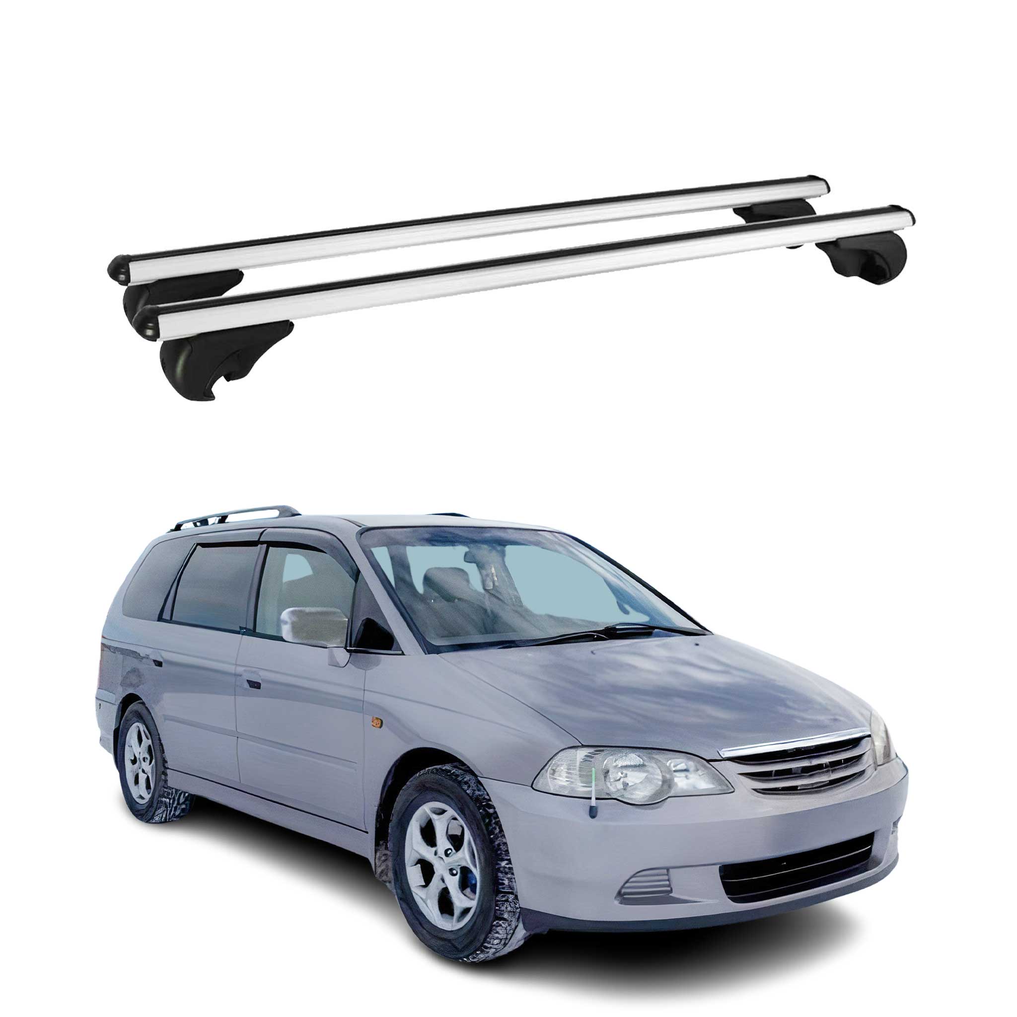 1999-2004 Honda Odyssey Roof Rack Cross Bars Silver