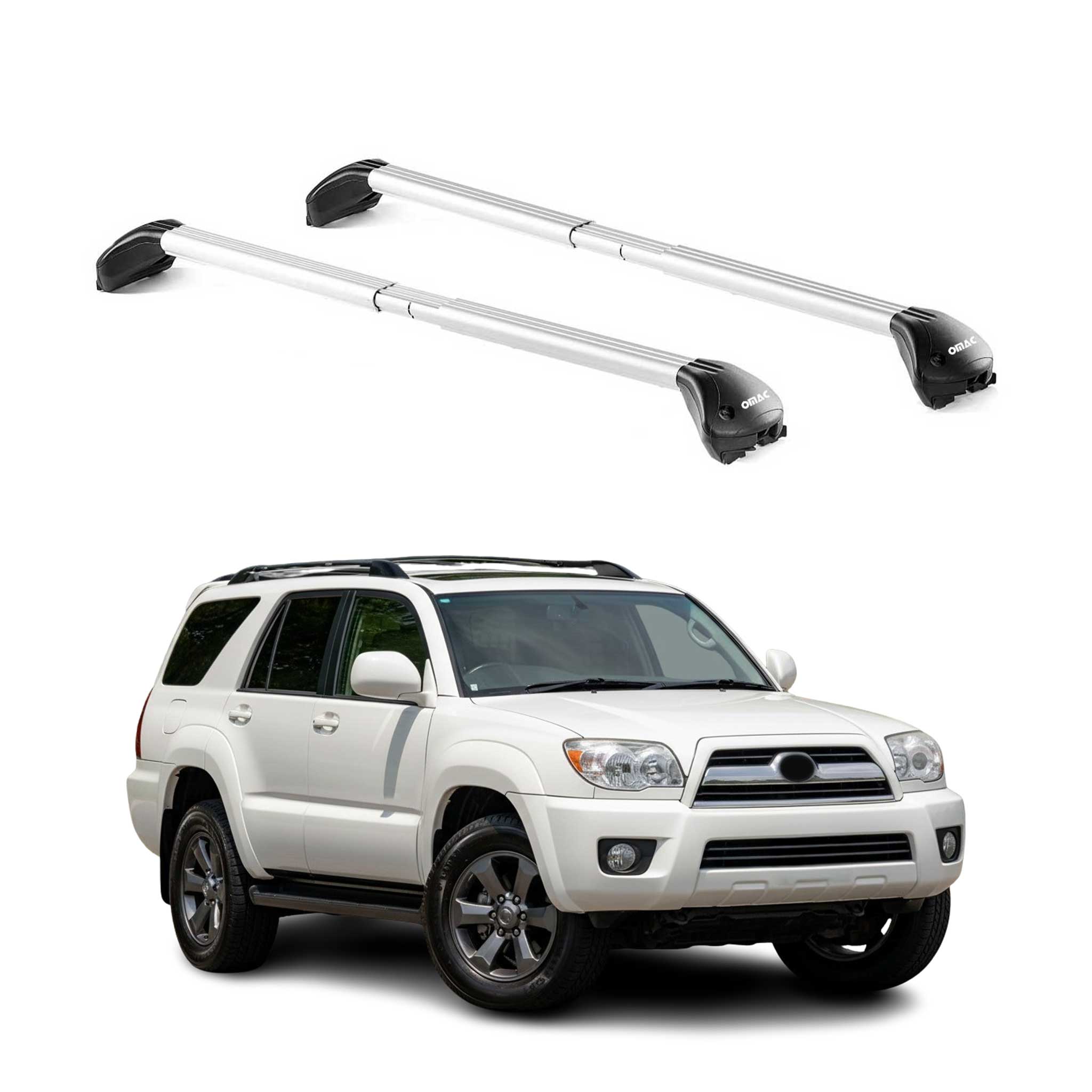 2006-2009 Toyota 4Runner Roof Rack Cross Bars Luggage Carrier 2 Pcs