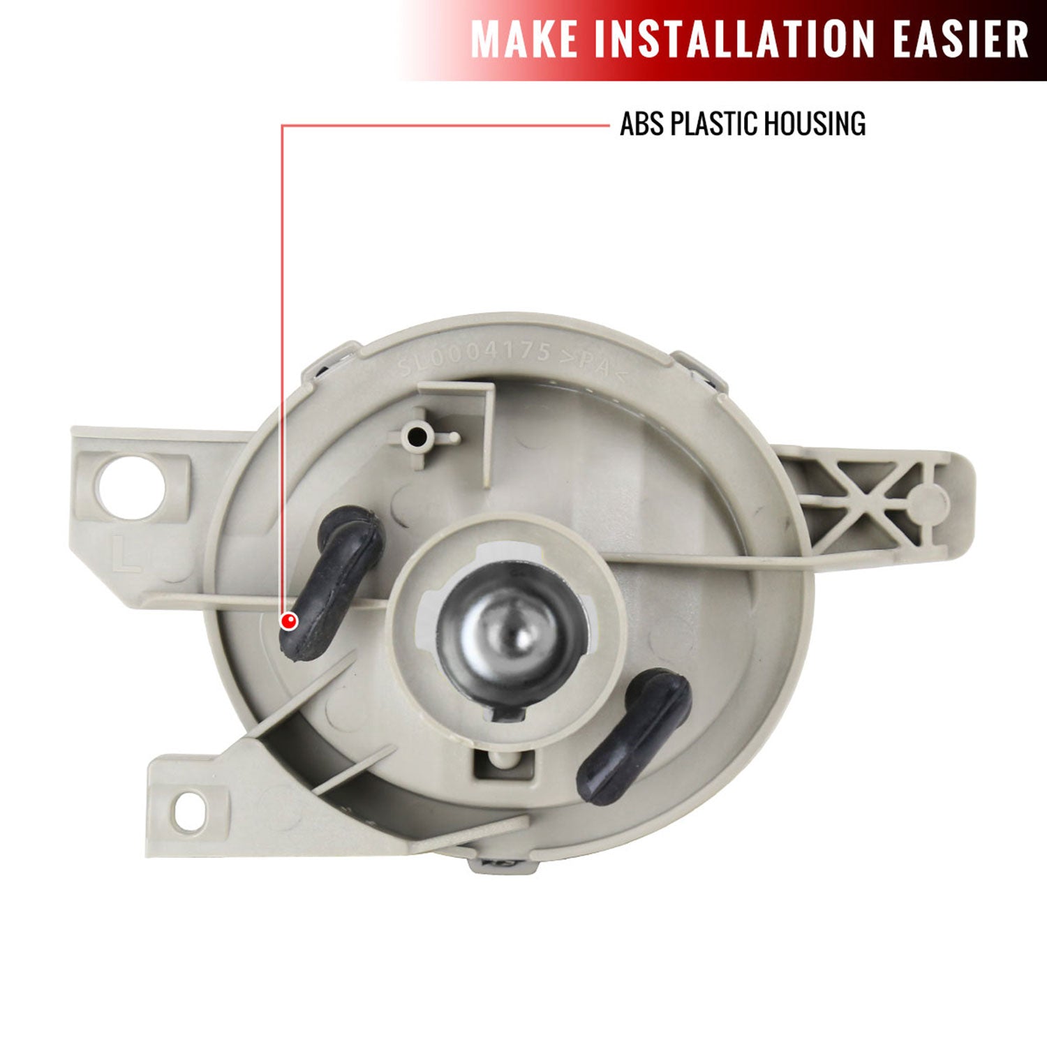 1993-1997 Honda Civic Del Sol Fog Lights Chrome Housing/Smoke Lens