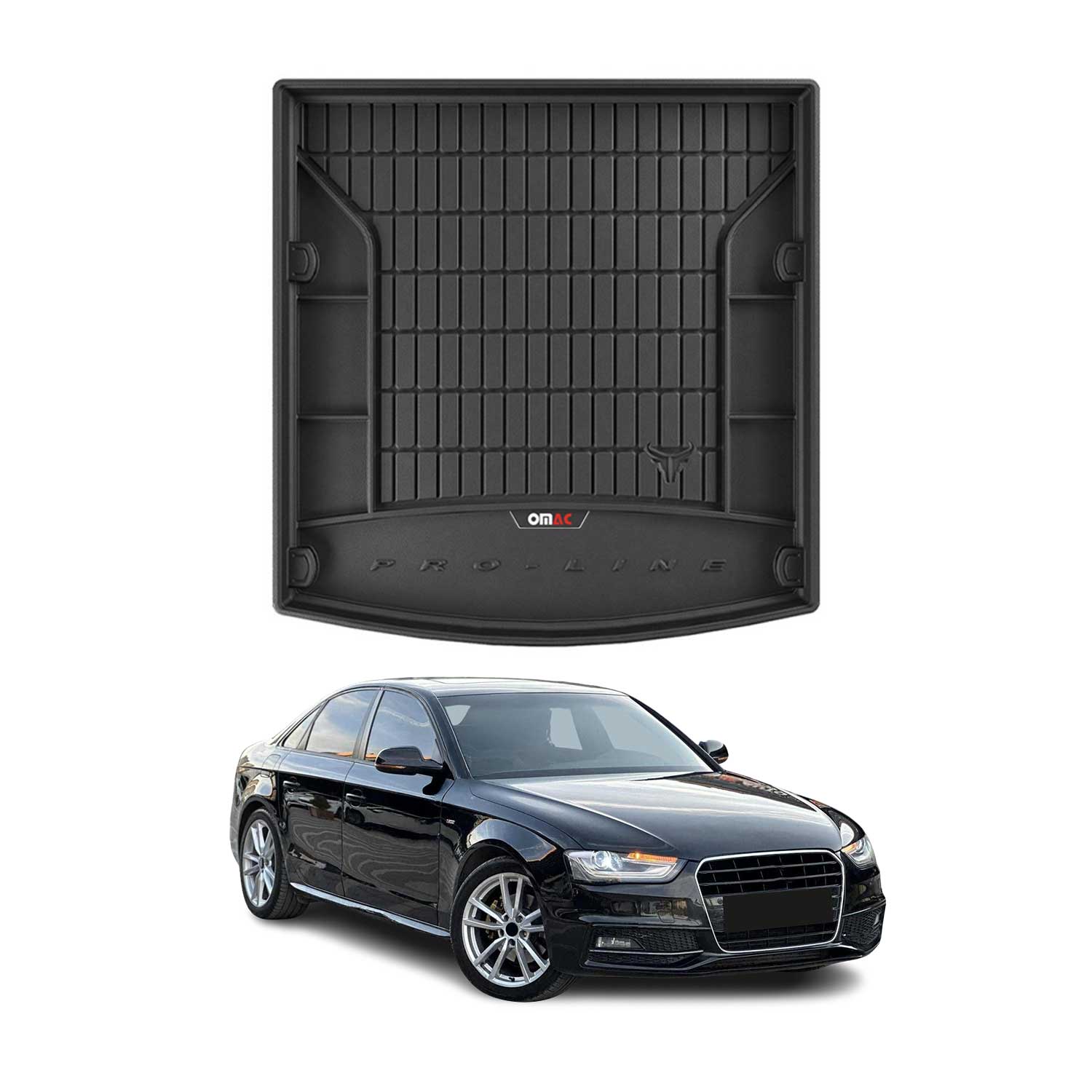 2009-2016 Audi A4 S4 Premium Cargo Liner Trunk Mat All Weather Heavy Duty