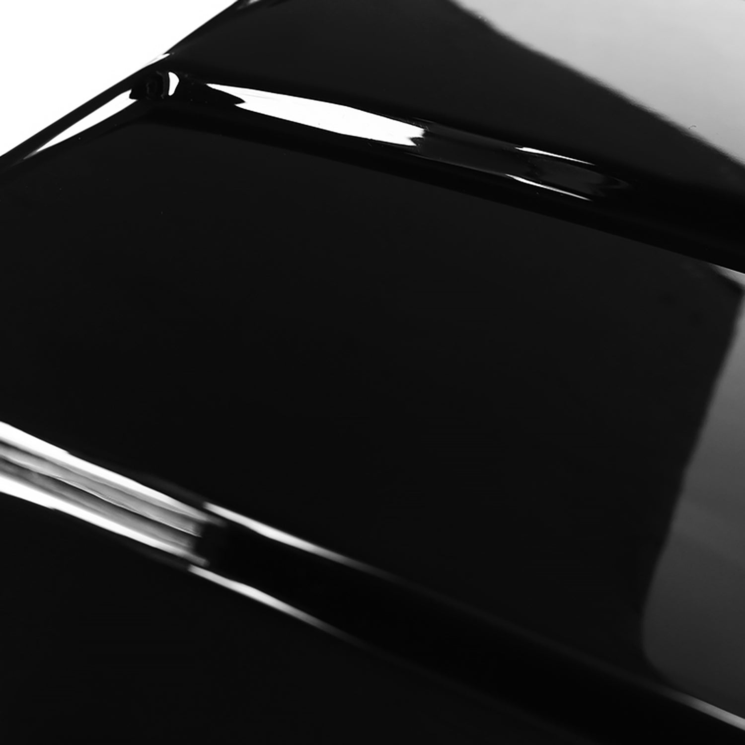 2015-2018 Ford Mustang Glossy Black ABS Quarter Side Window Louvers Vent